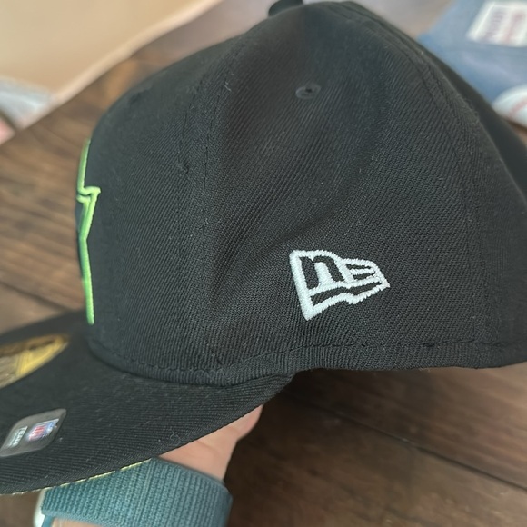 DALLAS COWBOYS OFFICIAL NFL NEW ERA 59FIFTY FITTED HAT SUPERBOWL XXX black green - Picture 4 of 5